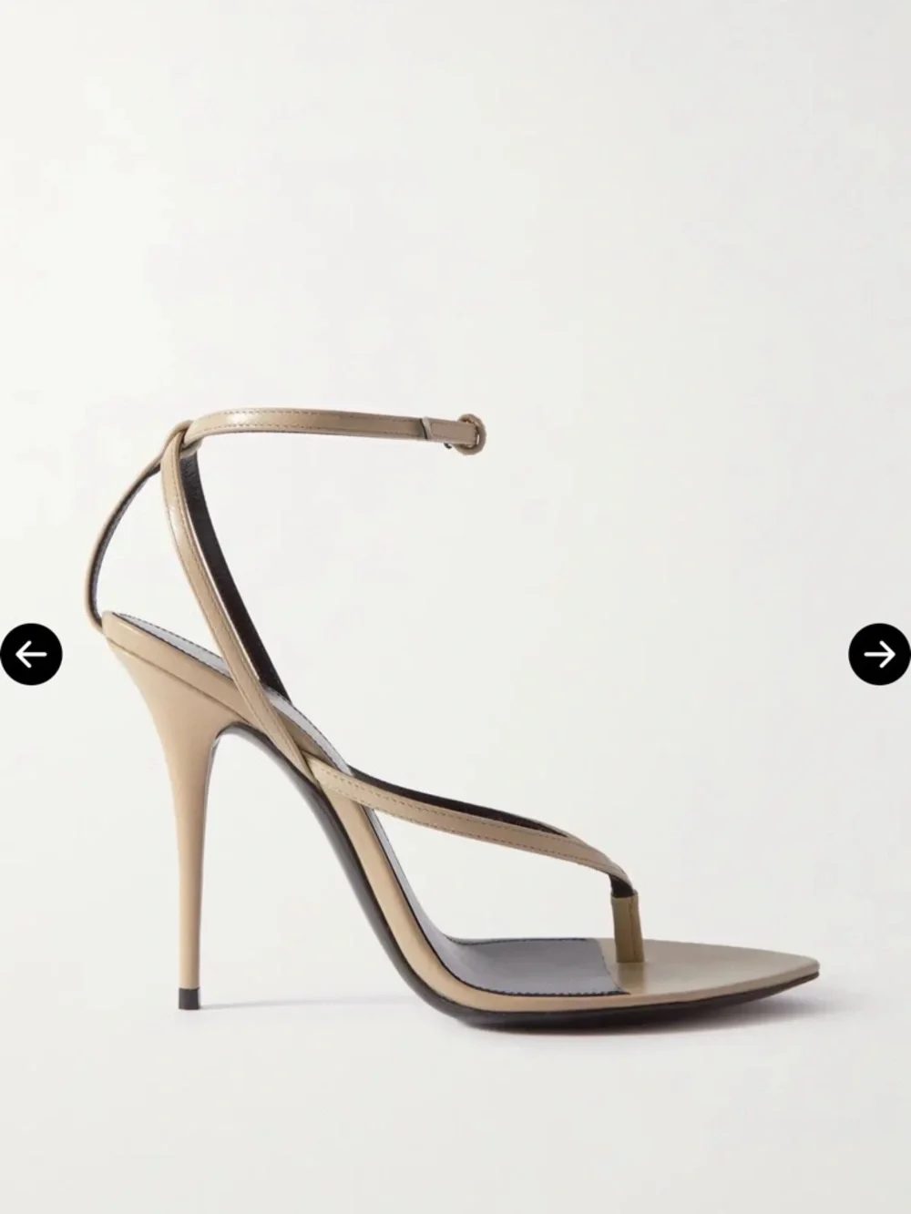 Saint Laurent Nadja Sandals 37 new in box - Picture 3 of 8